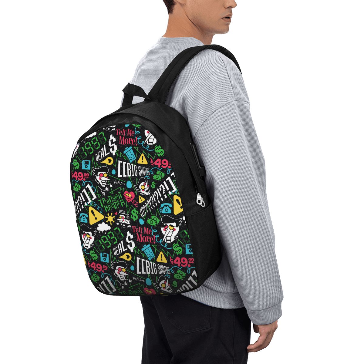 Travel Bags - Deltarune SPAMTON G Rugzak Reisnotebooktas Computer