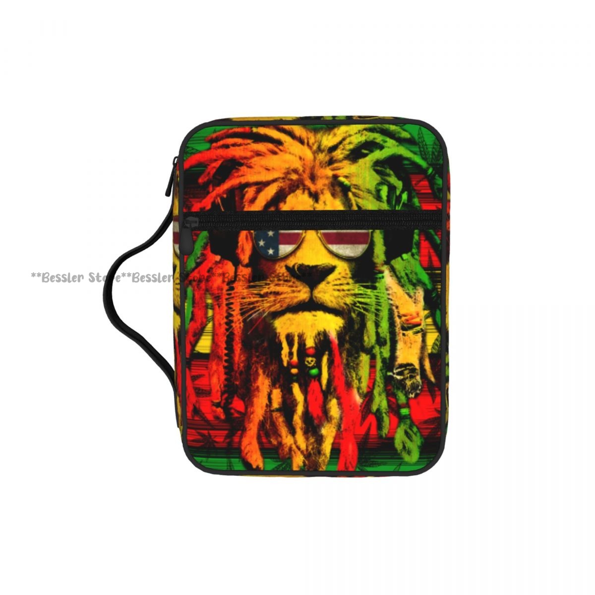 Handbags - Bijbelhoes Draagtas Kerkentas Jamaica Lion Bijbelbeschermhoes