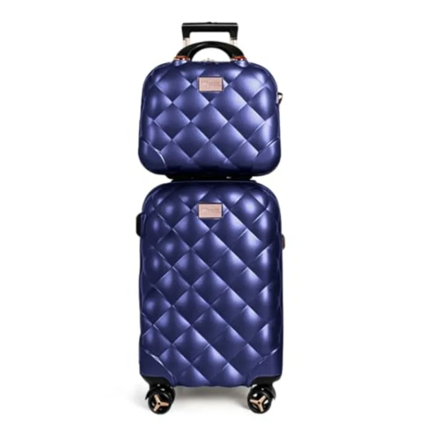 Expandable Hard Shell Luggage Set - Set van 2 reiskoffers, 14/20 inch,