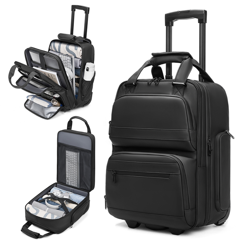 Foldable Rolling Luggage Bag - Reistrolley, zakelijke rugzakken, tassen voor mannen,