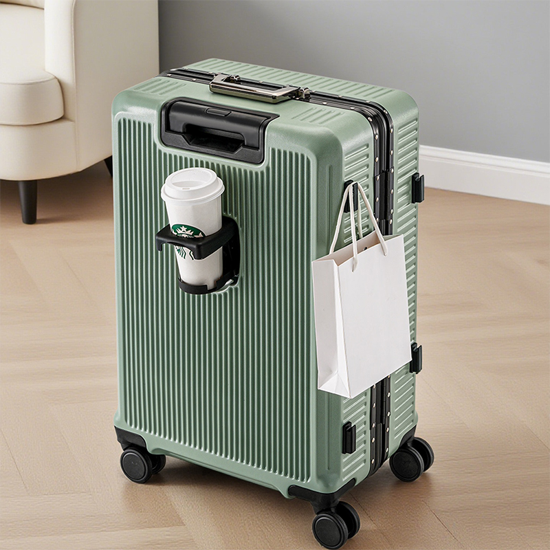 Spinner Wheel Rolling Suitcase 20 Inch - Aluminium frame wachtwoordkoffer voor mannen/vrouwen grote