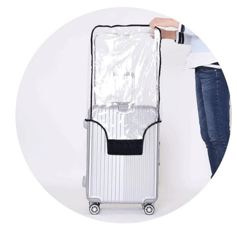 Waterdichte kofferstofkap op w - Luggage Protective Cover Transparent recensie en prijs