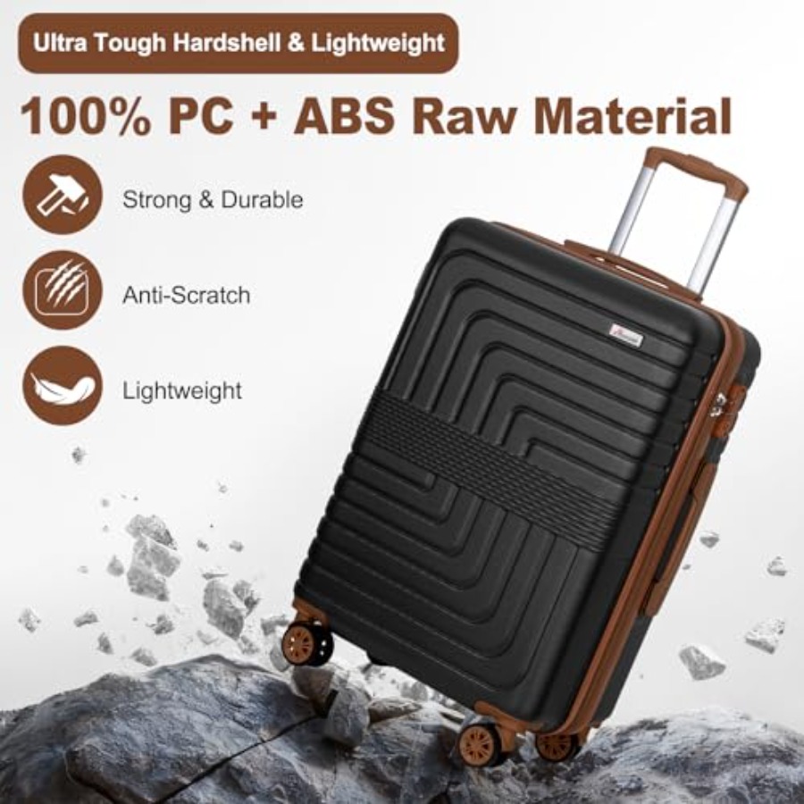 3-delige uitbreidbare kofferse - Expandable Hard Shell Luggage Set recensie en prijs