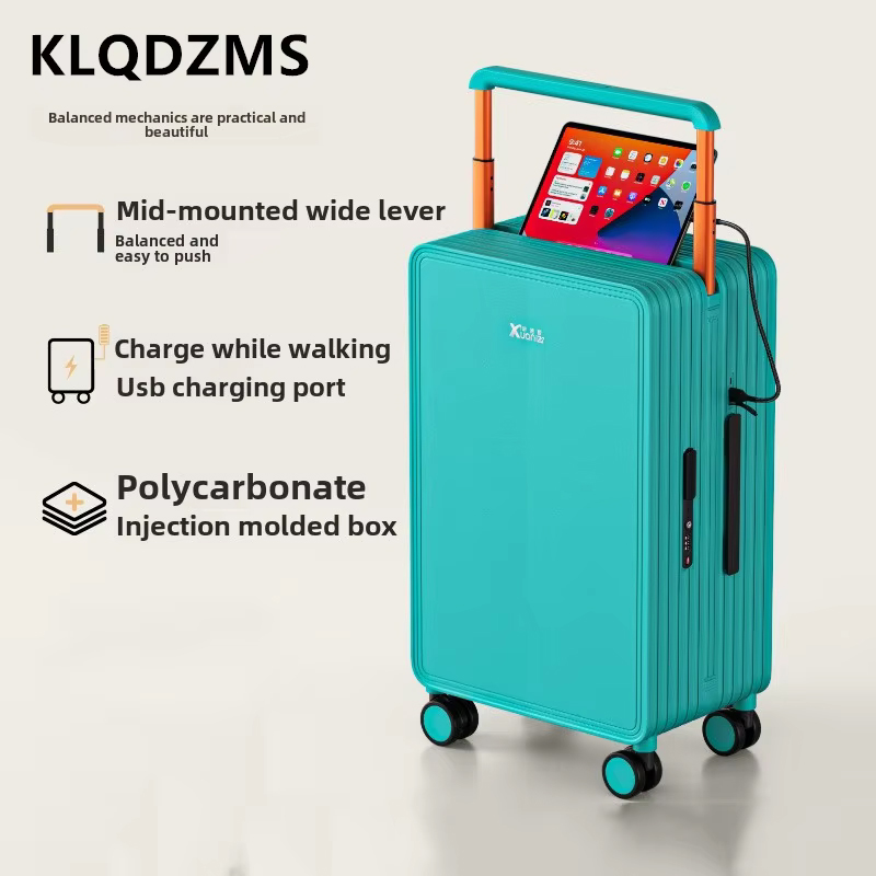 KLQDZMS Bagage ABS + PC Boardi - Spinner Wheel Rolling Suitcase 20 Inch recensie en prijs