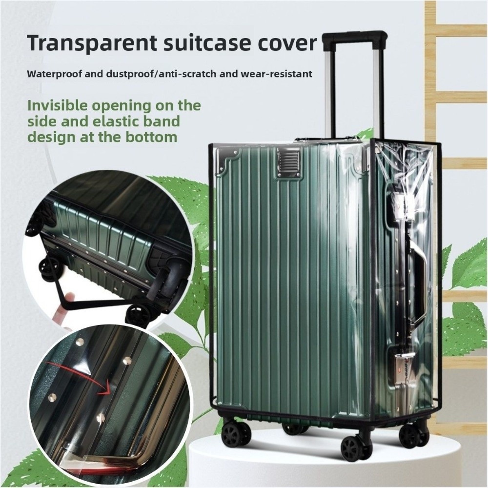 18-30 inch reiskofferhoes PVC  - Luggage Protective Cover Transparent recensie en prijs