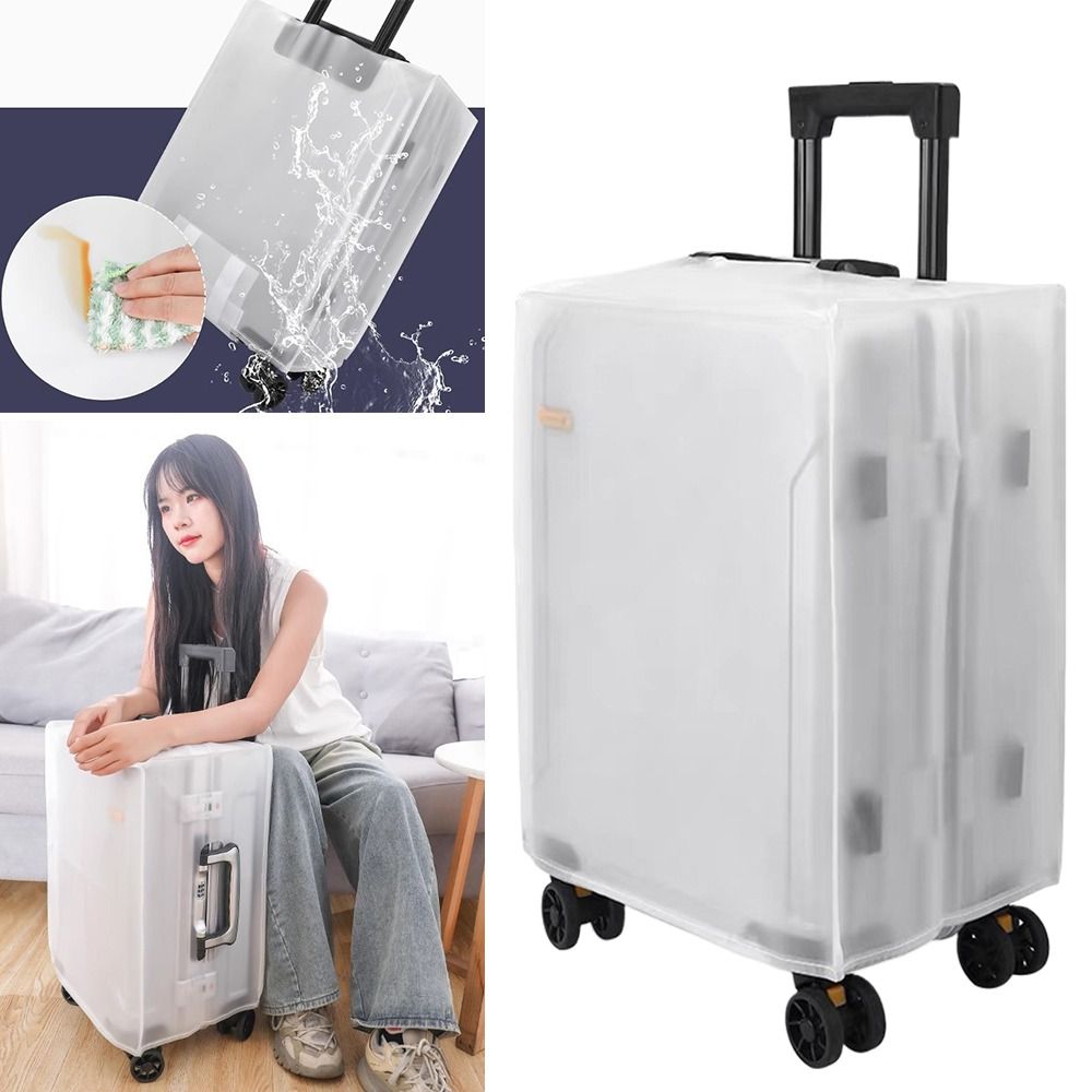 Nieuwe frosted bagagebescherme - Waterproof Suitcase Cover Protector recensie en prijs