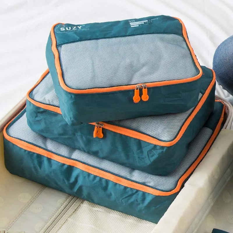 7/6 Stuks Set Reisorganisator  - Foldable Rolling Luggage Bag recensie en prijs