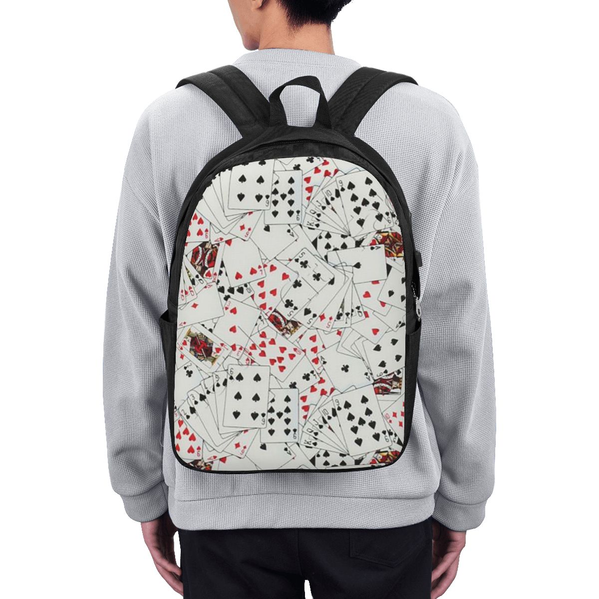 Speelkaarten Poker Print Rugza - Travel Bags recensie en prijs