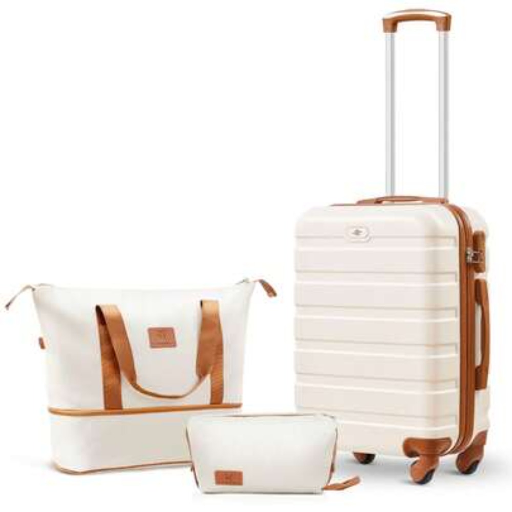3-delige handbagage set, 20 in - Expandable Hard Shell Luggage Set recensie en prijs
