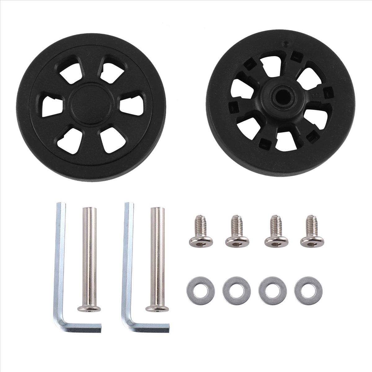 ABQR 60 mm x 12 mm bagagewiele - Luggage recensie en prijs