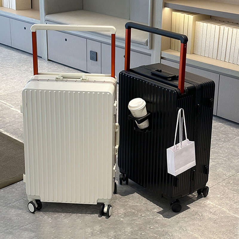 Nieuwe koffer met brede handgr - Spinner Wheel Rolling Suitcase 20 Inch recensie en prijs
