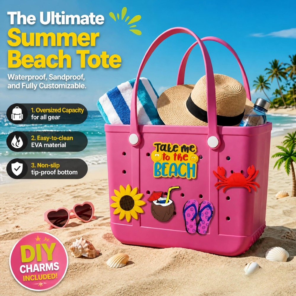 Oversized rubberen strandtas v - Handbags recensie en prijs
