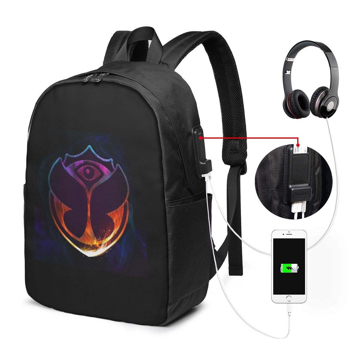 Tomorrowland Butterfly Backpac - Travel Bags recensie en prijs