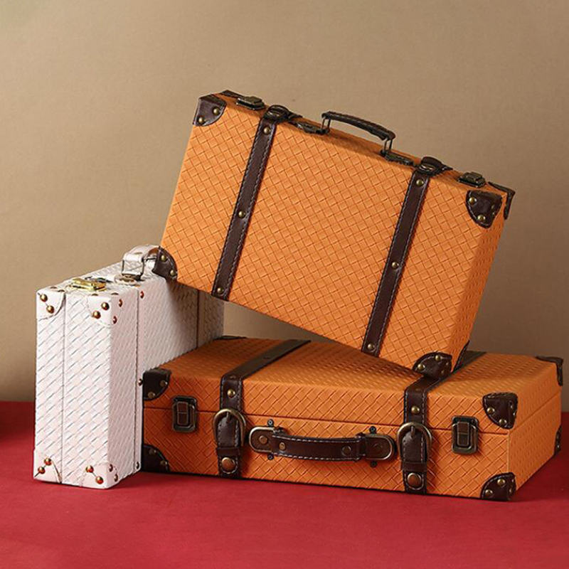 Vintage houten koffer Multifun - Retro Vintage Trunk Suitcase recensie en prijs