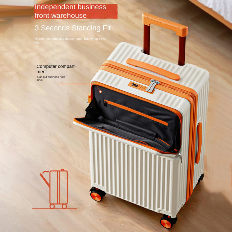 Stijlvolle 20 24-inch reiskoff - Front Opening Laptop Luggage 24 Inch recensie en prijs