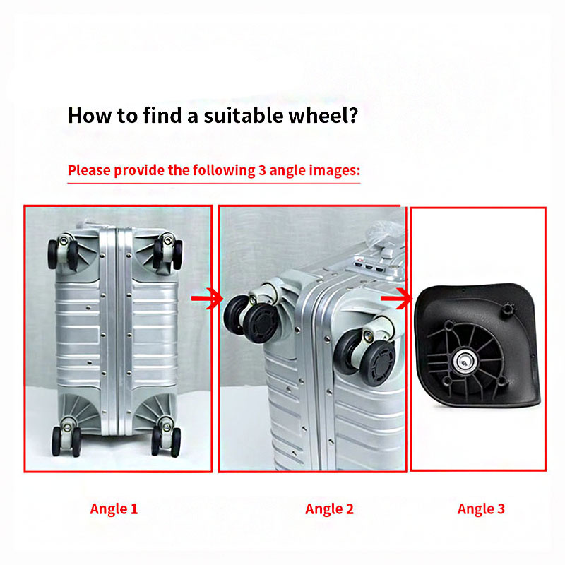 Wielen voor stoffen bagage V56 - Silent Replacement Luggage Wheels recensie en prijs