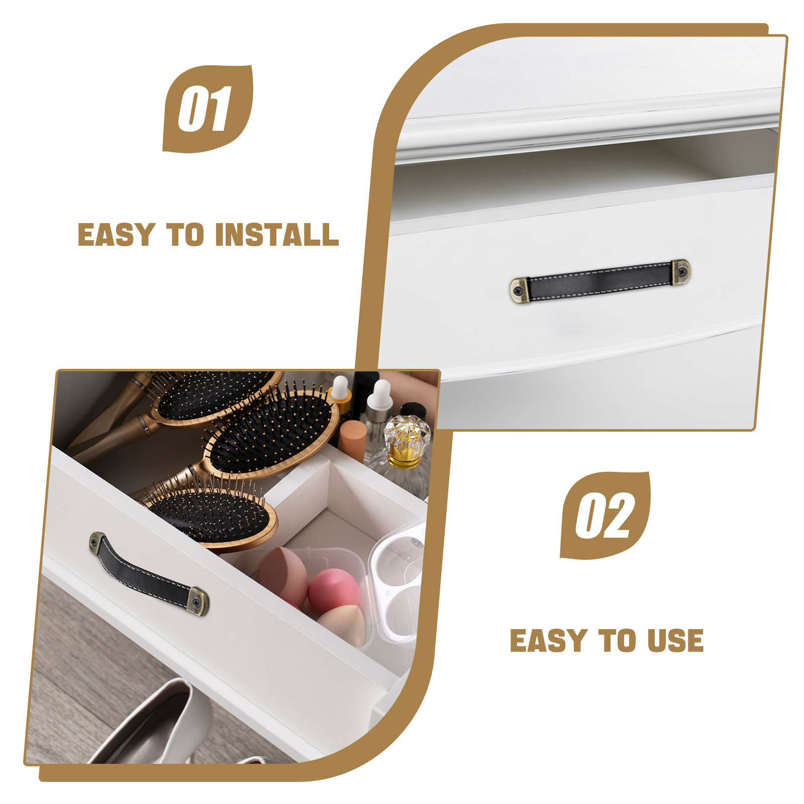 5 stuks retro ladeklinken, vin - Retro Vintage Trunk Suitcase recensie en prijs