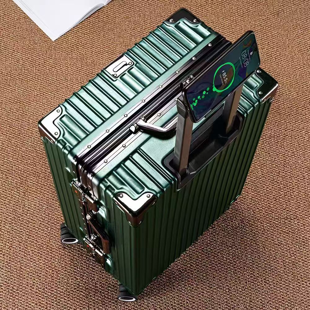 【drop deal】koffer met aluminiu - Aluminum Frame Carry On Luggage recensie en prijs
