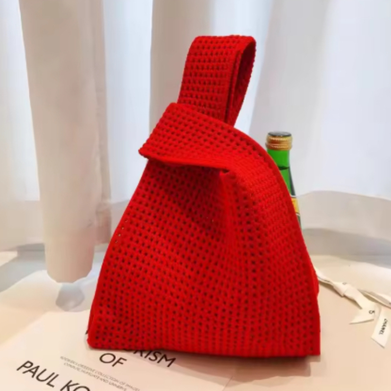 Dames strandtas Holle gebreide - Cosmetic Bags recensie en prijs