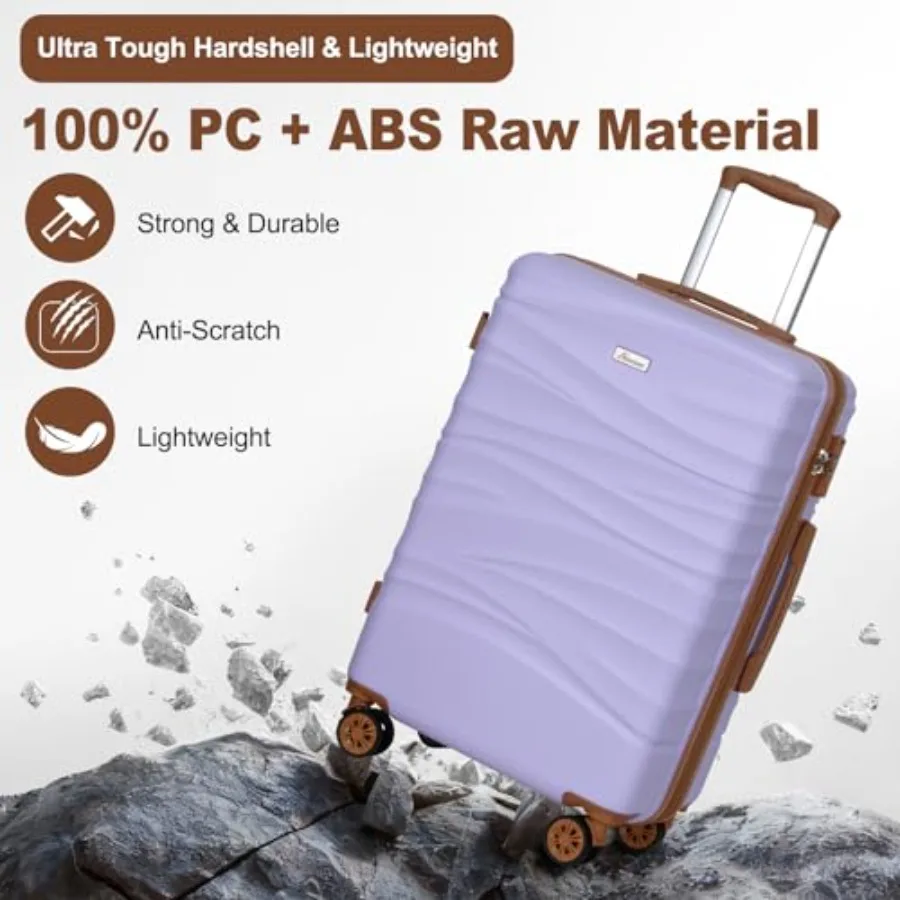 3-delige reiskofferset met uit - Expandable Hard Shell Luggage Set recensie en prijs