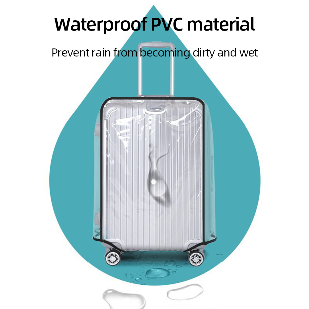 18-30 inch doorzichtige koffer - Waterproof Suitcase Cover Protector recensie en prijs