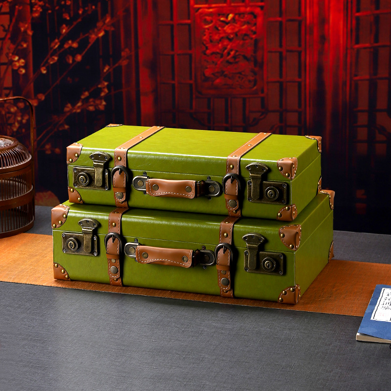 Vintage houten koffer Multifun - Retro Vintage Trunk Suitcase recensie en prijs