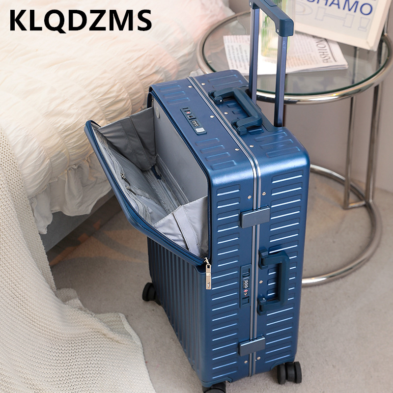 KLQDZMS Handheld Reiskoffer Vo - Front Opening Laptop Luggage 24 Inch recensie en prijs